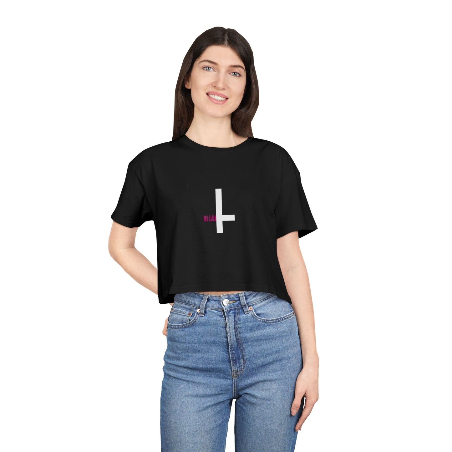 Inverted Prayer Crop Top